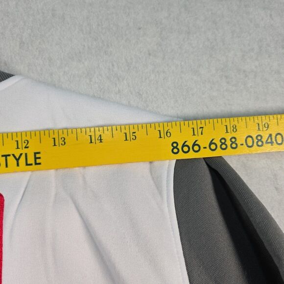 Redline Champion Cheer Varsity Jacket Cheerleading Redline Cheer & Dance White - Picture 6 of 10